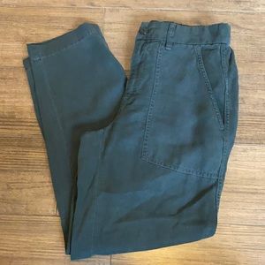 J. crew olive size 2 linen pants